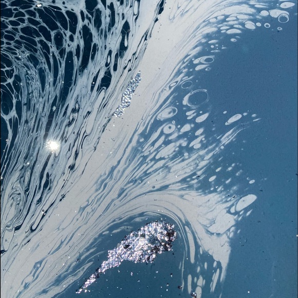 Original Resin & Acrylic Painting - Picture 6 of 8